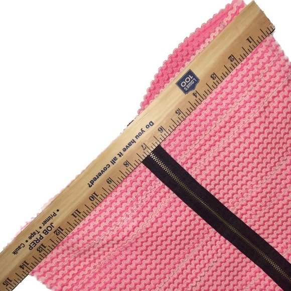 L'atiste Prom / Spring Formal Bandage Dress in Barbie Pink and Cream size Large - Picture 10 of 11